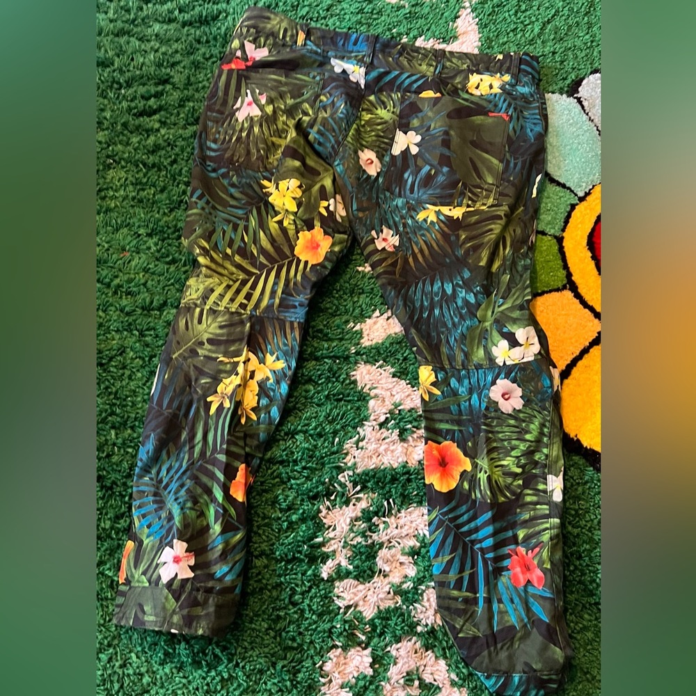 G star rare Pharrell designed jeans 🙏🏾🔥 tropical pants